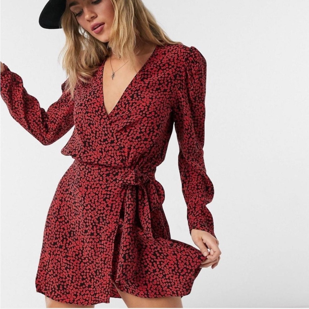 Free People Kinsley Wrap Dress